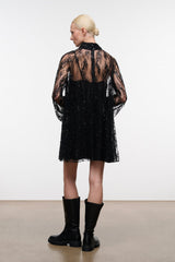 ESTHER MINI DRESS | BLACK