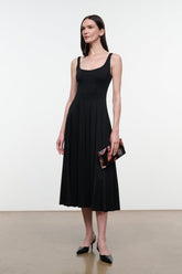 WELLS JERSEY DRESS | BLACK