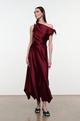 PORTIA SILK DRESS | CARMINO