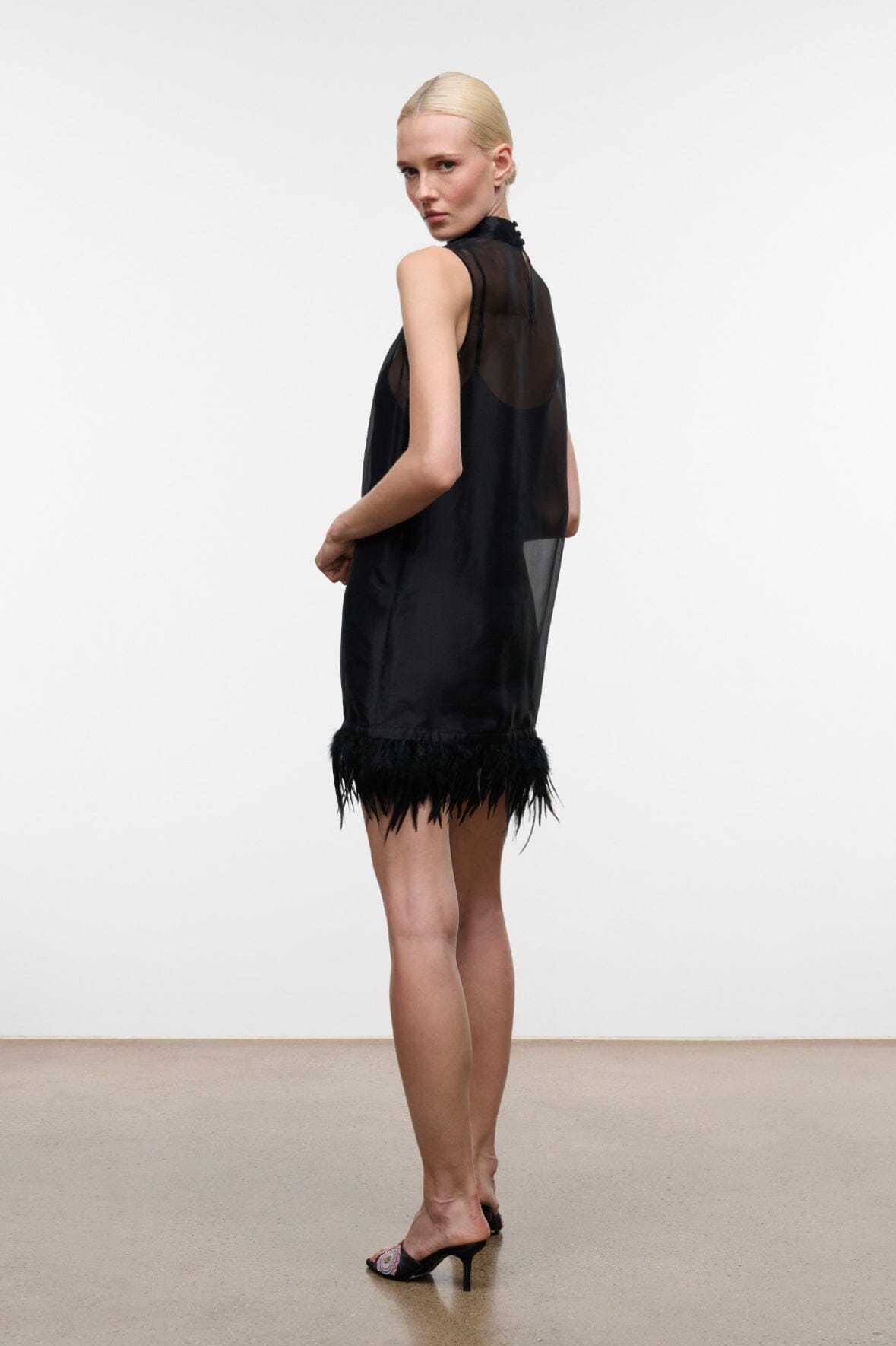 ALBEE MINI DRESS | BLACK