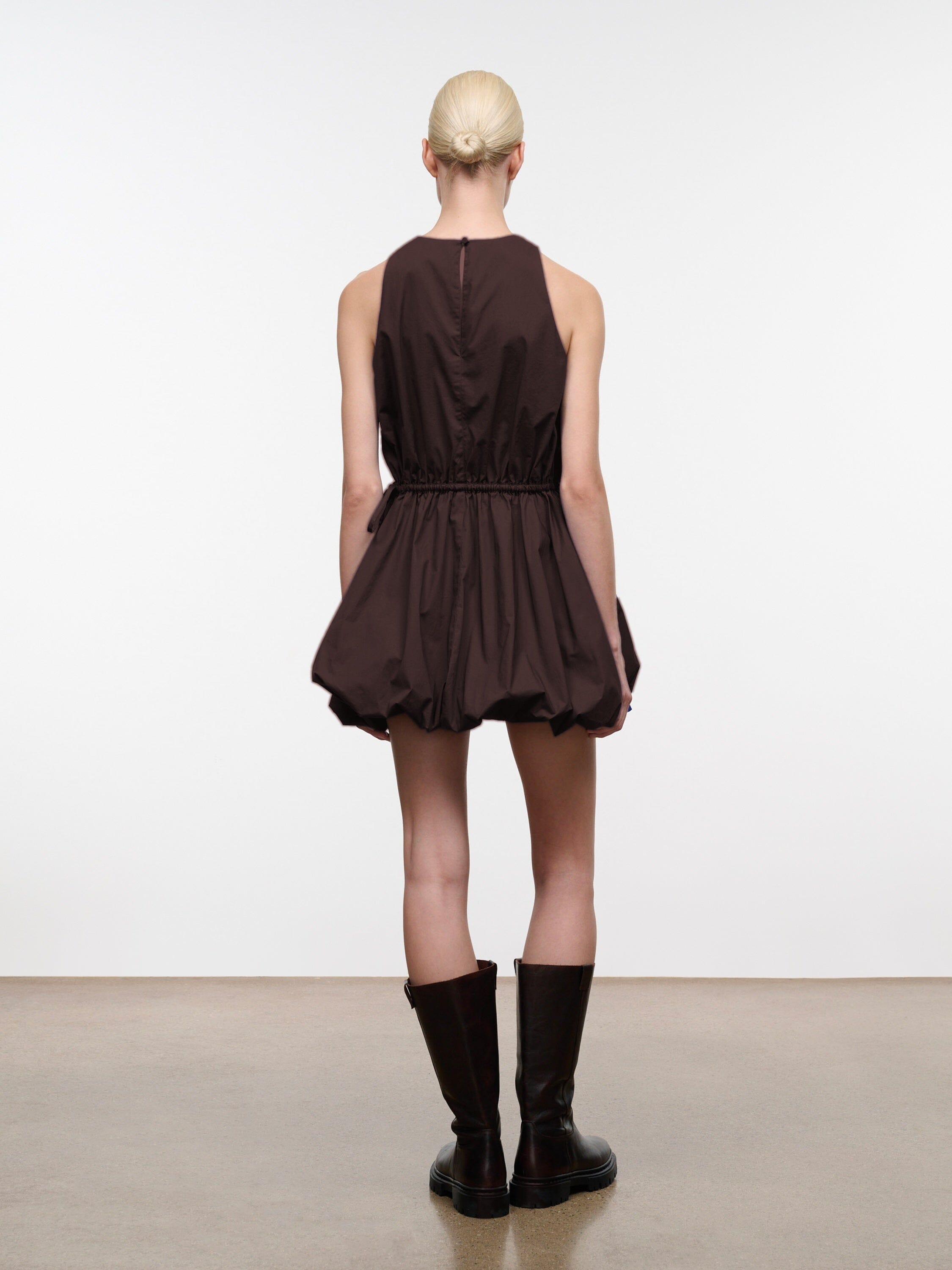 MOLLY MINI DRESS | EARTH